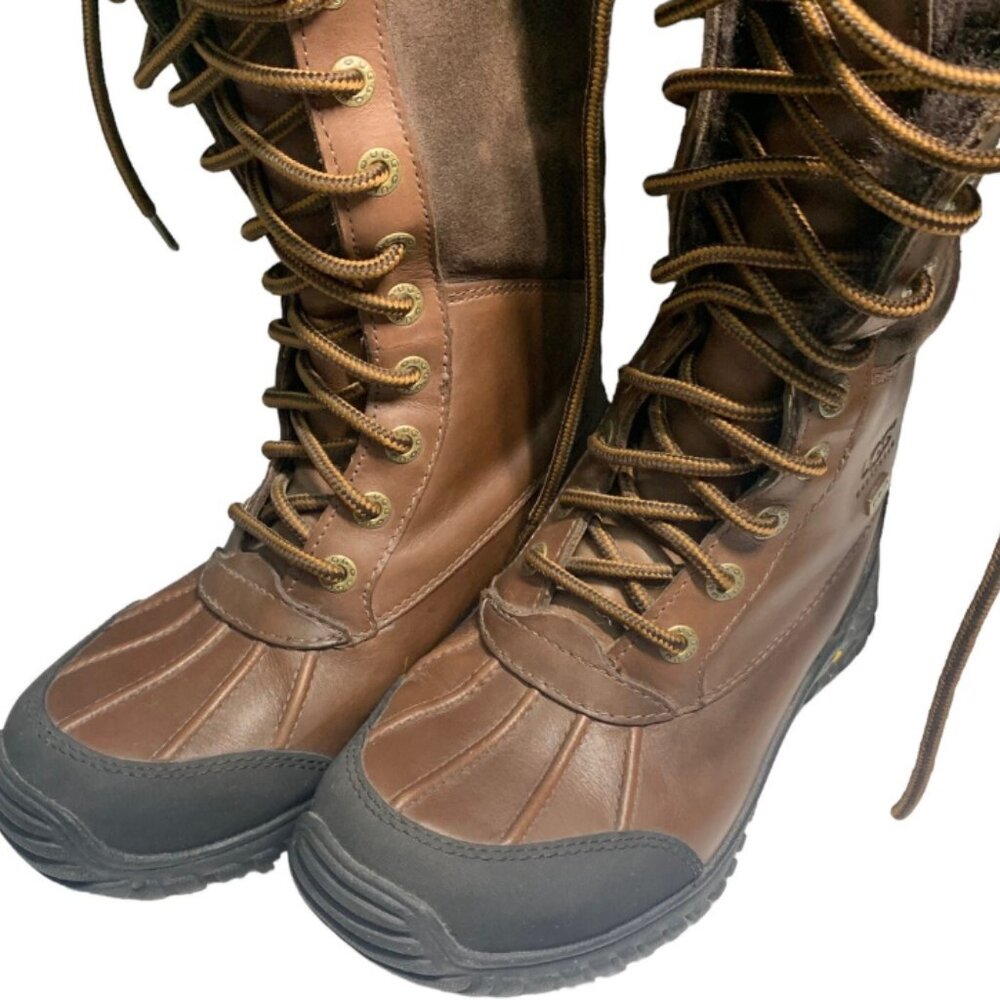 Men's Snow Outdoor Waterproof Winter Insulated Lace Suede Boots